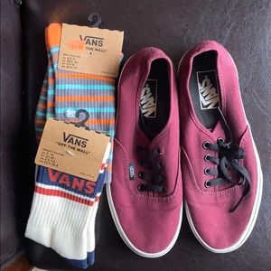 Vans and Sock Bundle